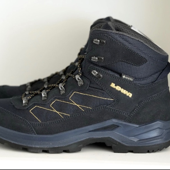 Lowa Taurus Pro Mid GTX Gore-Tex Waterproof Boots Men Navy Dark Blue 10.5 - Picture 5 of 6